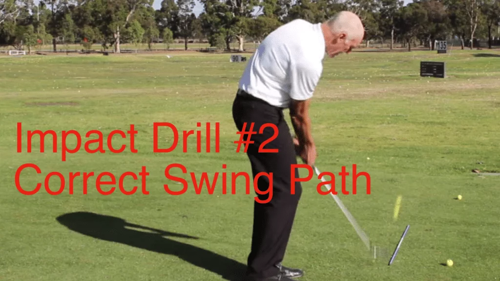 Impact drill 2 swing path