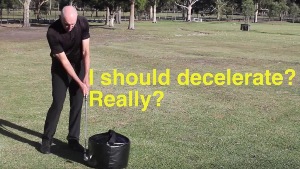 Deceleration and using an Impact Bag