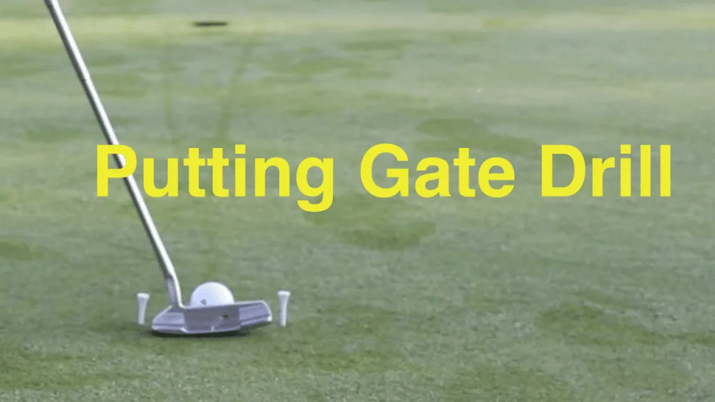 Putting Gate drill