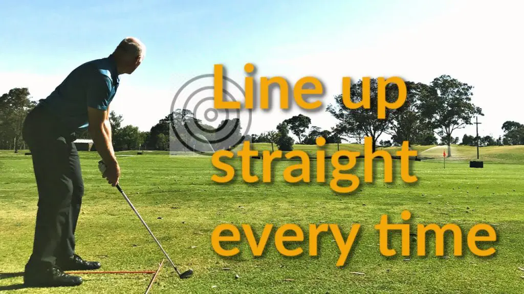 How to aim correctly in golf
