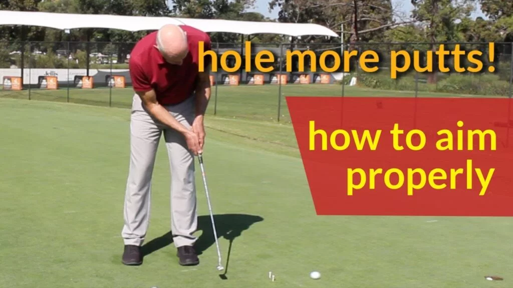 Putting Aim and Start Line